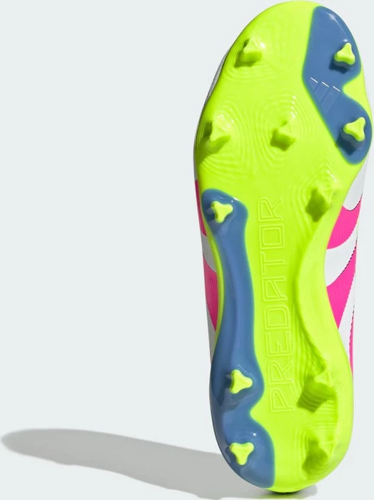 adidas Predator League MG cloud white/lucid pink/lucid lemon (Junior)