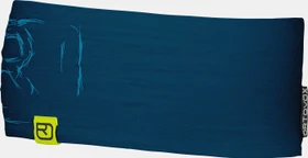 Ortovox 120 Tec Logo Stirnband petrol blue