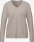 Street One Kuscheliger V-Neck Pullover sandstone mocha mel. (Damen) Vorschaubild