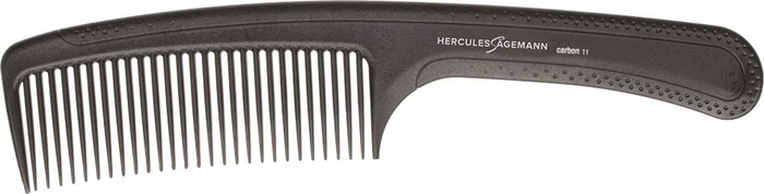Hercules Sägemann C11 Carbon Griffkamm 9 Zoll anthrazit