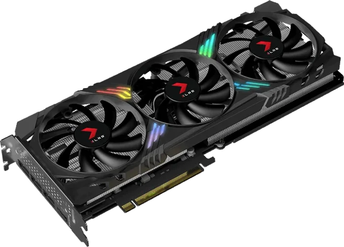 PNY GeForce RTX 4070 SUPER XLR8 Gaming Verto Epic-X RGB Overclocked Triple Fan, 12GB GDDR6X, HDMI, 3x DP