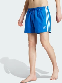 adidas Adicolor 3-Streifen 5-Inch Badeshorts blau (Herren)