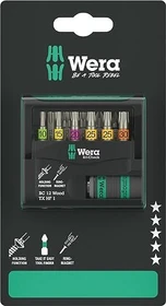 Wera Bit-Check 12 Wood TX HF 1 SB Bitset inkl. Werkzeugbox, 12-tlg.