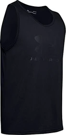 Under Armour Sportstyle Logo Funktionsshirt ärmellos schwarz (Herren)