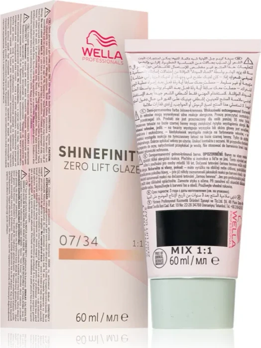 Wella Shinefinity Zero Lift Glaze 07/34 paprika spice, 60ml