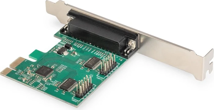 Digitus 1x parallel/2x seriell, PCIe x1