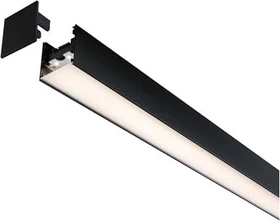 Paulmann Linion Lichtkanal LED-Deckenleuchte 17W schwarz