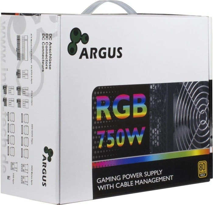 Inter-Tech Argus RGB CM 750W, ATX 2.4