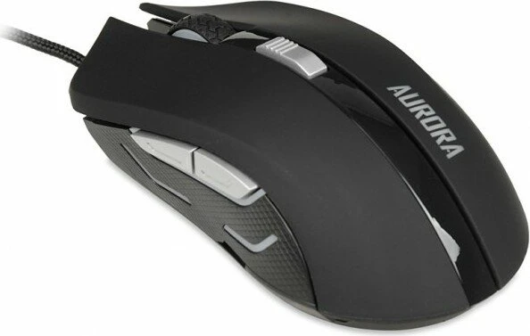 iBox Aurora A-1 Gaming Mouse schwarz, USB