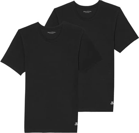 Marc O'Polo Essential Crew Neck 2er-Pack T-Shirt kurzarm schwarz (Herren)