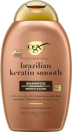 OGX Ever Straightening + Brazilian Keratin Smooth Shampoo, 385ml