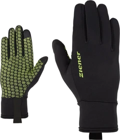 Ziener Isanto Touch Multisport Handschuhe black/bitter lemon