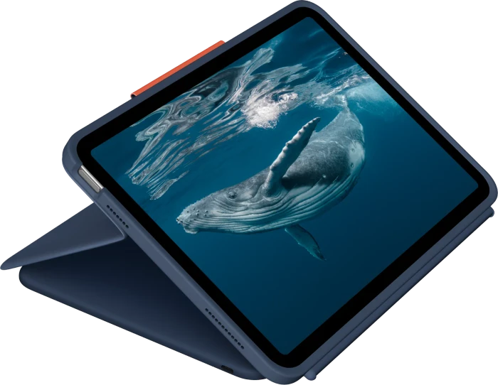 Logitech Rugged Combo 4c für iPad 10/iPad 11 A16, Classic Blue, CH