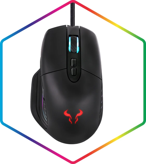 Riotoro Nadix RGB, schwarz, USB