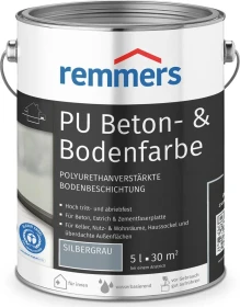 Remmers PU Beton- & Bodenfarbe silbergrau (RAL7001), 5l