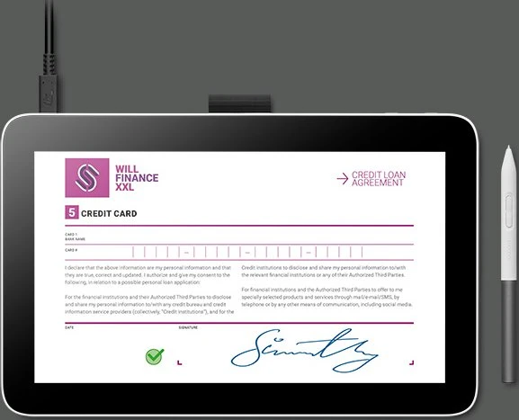 Wacom DTC121 Signature Display 12 pen only