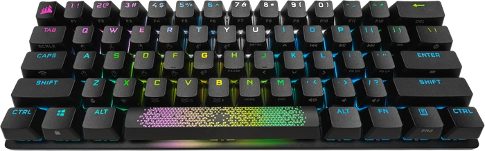 Corsair Gaming K70 PRO MINI Wireless, MX SPEED RGB Silver, USB/Bluetooth, US