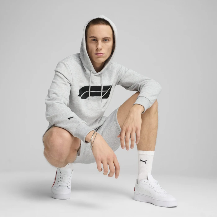 Puma F1 ESS Motorsport Hoodie light gray heather (Herren)