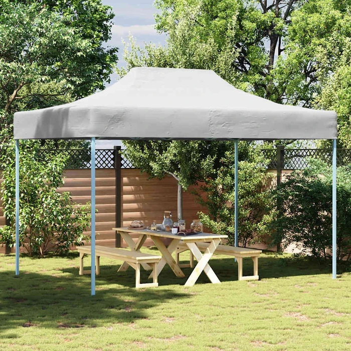 vidaXL Faltpavillon 410x280cm weiß