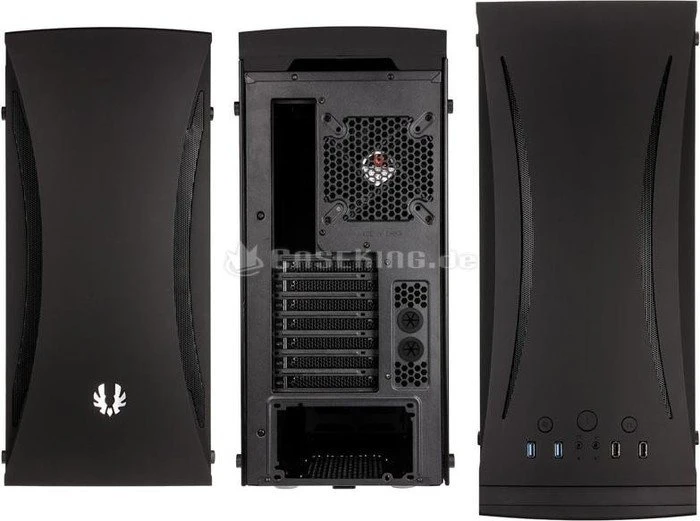 BitFenix Aurora schwarz, Glasfenster