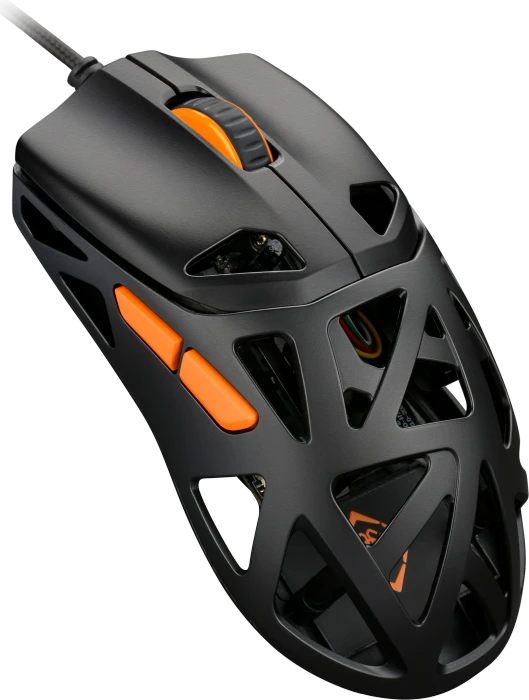 Deltaco DM360 Ultra-Lightweight Gaming Mouse schwarz, USB