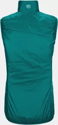Ortovox Swisswool Piz Grisch Funktionsweste pacific green (Damen)
