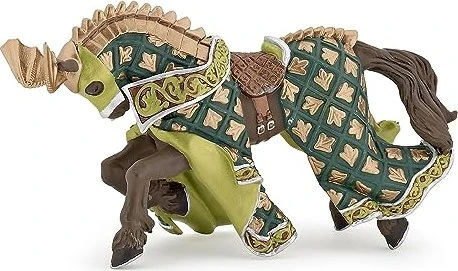 Papo Die Welt des Mittelalters - Pferd des Waffenmeisters Drache