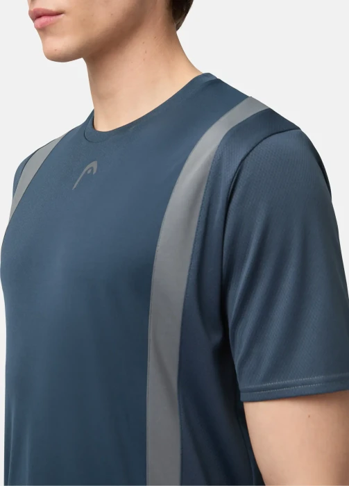 Head Club 25 Tech Funktionsshirt kurzarm navy (Herren) (811725-NV) – Bild 2 von 7