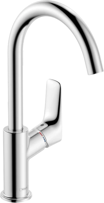 Hansgrohe Logis Einhebel-Waschtischmischer 210 mit Schwenkauslauf ohne Ablaufgarnitur chrom