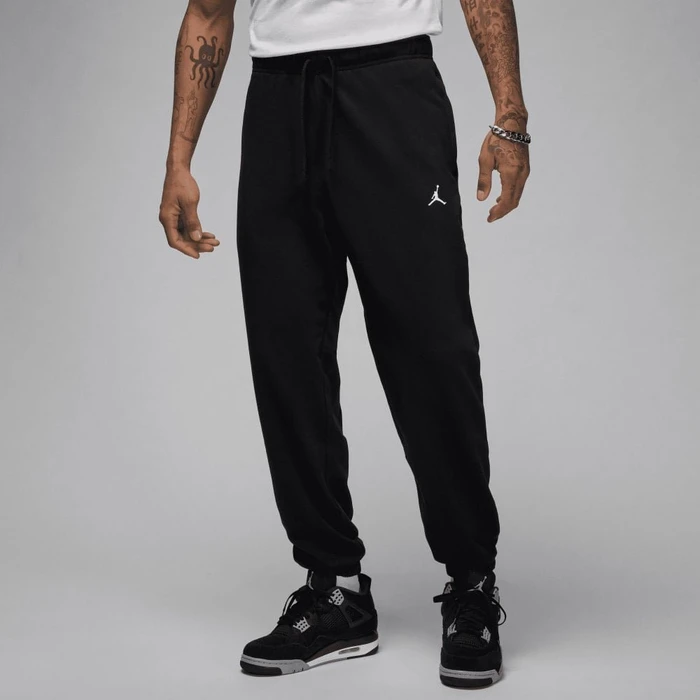 Nike Jordan Sport Crossover Fleece Trainingshose lang schwarz/weiß