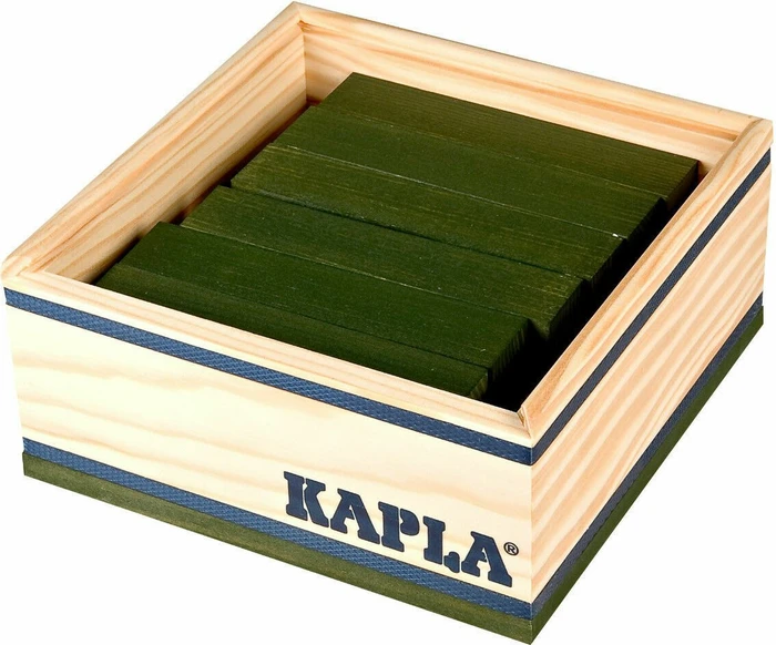Kapla Quadrat Box grün, 40-tlg.