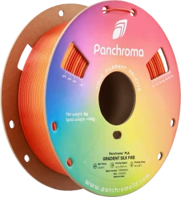 Polymaker Panchroma PLA Gradient Silk, Fire, Spule, 1.75mm, 1.00kg