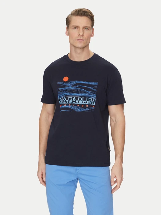 Napapijri Buti T-Shirt kurzarm dark blue (Herren)