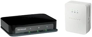 Netgear Powerline AV XAVB1004 Starter Kit, HomePlug AV, 4x RJ-45, 2er-Bundle