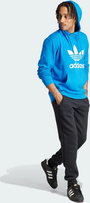adidas Adicolor Classics Trefoil Hoodie blue bird (Herren)
