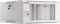 Lanberg WFFA Series 19" Rack Wandschrank 4HE, hängend, Flatpack, Glastür, IP20, RAL 7035, 600mm tief Vorschaubild