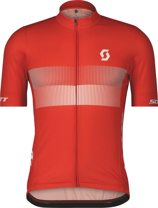 Scott RC Pro Team 10 Trikot kurzarm fiery red/white (Herren)