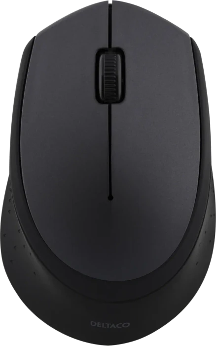 Deltaco Wireless Optical Mouse schwarz, USB
