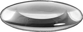 Lumeno kristallklare Ersatzlinse echtglas 125mm 5 Dioptrien 2.25x