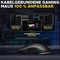 The G-Lab Kult Cobalt Gaming Mouse, schwarz, USB Vorschaubild