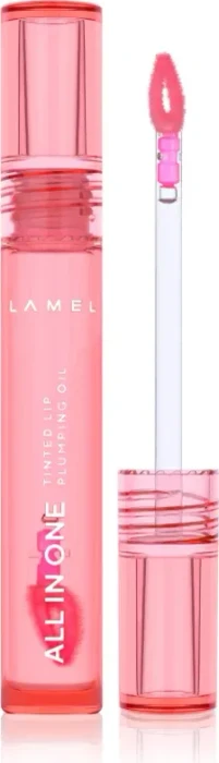Lamel All in One Lip Tinted Plumping Oil 401 peachy, 3ml
