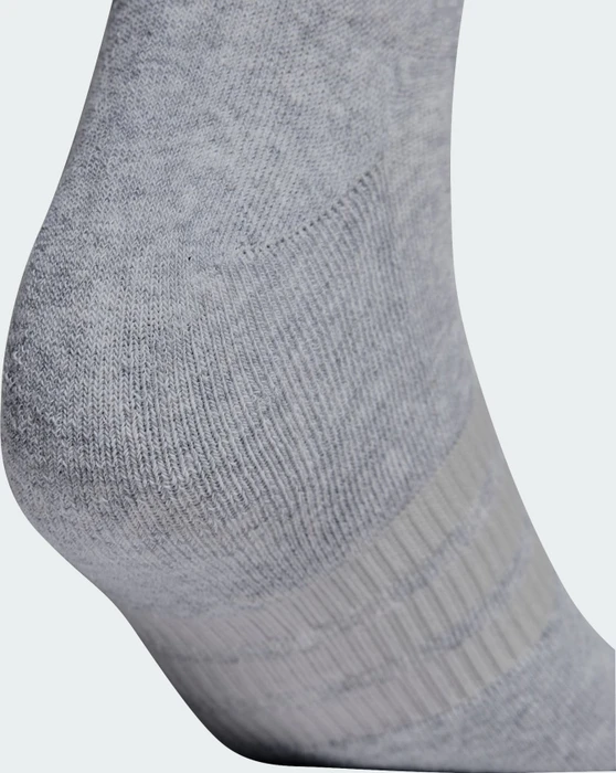 adidas Cushioned Sportswear Ankle Socken medium grey heather/white/black, 3 Paare