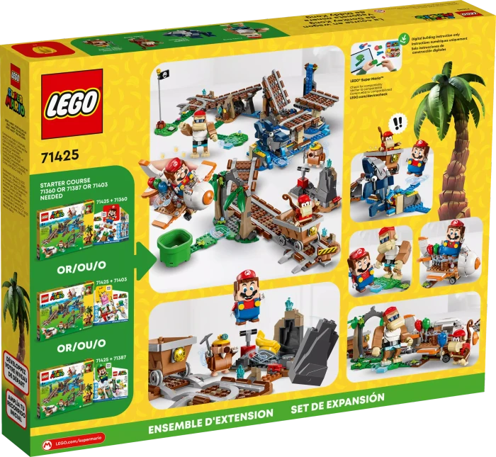 LEGO Super Mario - Diddy Kongs Lorenritt - Erweiterungsset