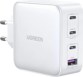 Ugreen Nexode 100W GaN USB-C Wall Charger 4 Ports weiß
