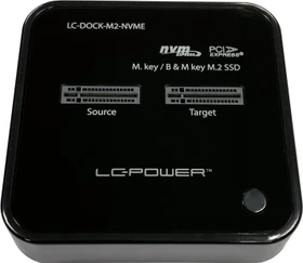 LC-Power LC-DOCK-M2-NVME Dockingstation, USB-C 3.1 (LC-DOCK-M2-NVME)