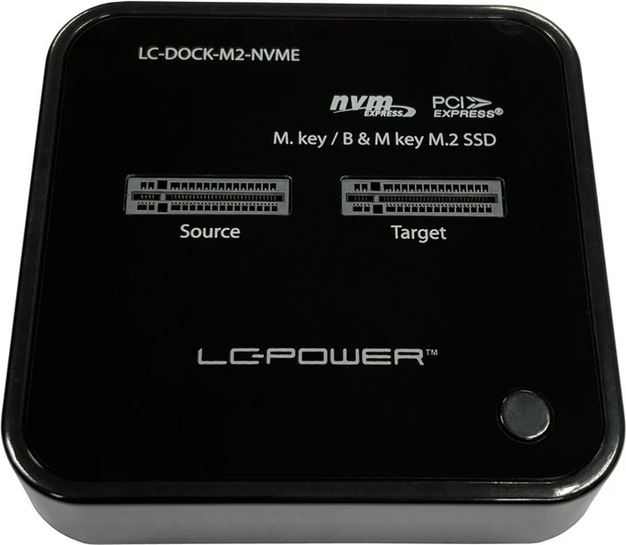 LC-Power LC-DOCK-M2-NVME Dockingstation, USB-C 3.1