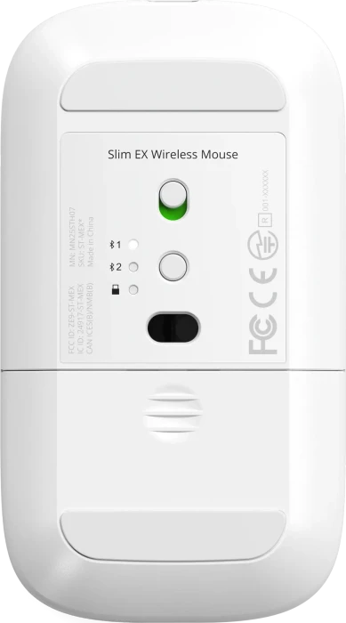 Satechi Slim EX Wireless Mouse, Silver, USB/Bluetooth