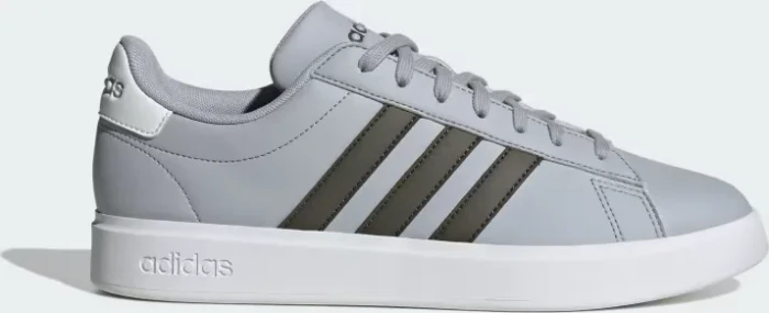 adidas Grand Court 2.0 halo silver/shadow olive/cloud white