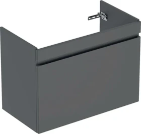 Geberit Renova Plan Unterschrank für Waschtisch 83.2x60.6x44.6cm, 1 Schublade, 1 Innenschublade, lava