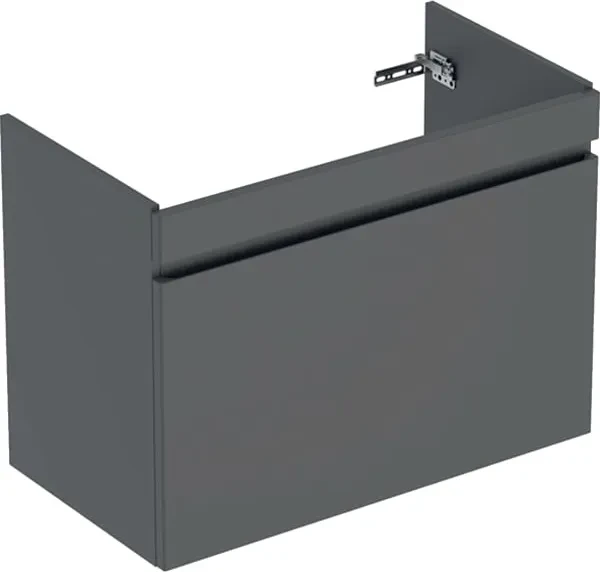 Geberit Renova Plan Unterschrank für Waschtisch 83.2x60.6x44.6cm, 1 Schublade, 1 Innenschublade, lava